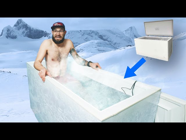 How to Build a Professional ICE BATH from a Chest Freezer! - Wim Hoff Method