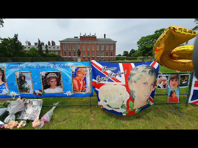 Kensington Palace : Remembering Diana Princess of Wales on her 60th Brithday