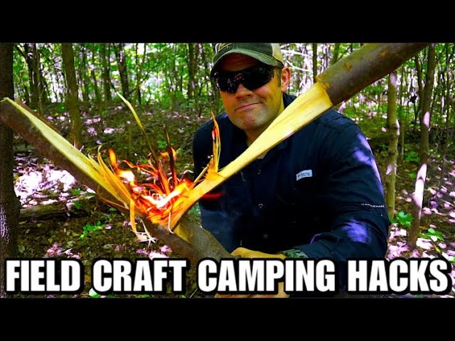 My Military Survival & Field Craft Camping Hacks!