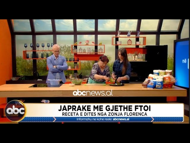 "Japrakë me gjethe ftoi", receta e ditës nga Zonja Florenca | ABC News Albania