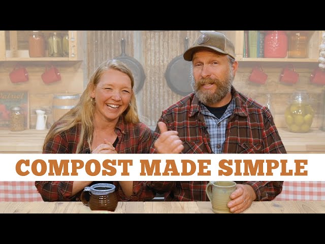 Simple Steps to PRACTICAL HOMEMADE COMPOST (Pantry Chat)