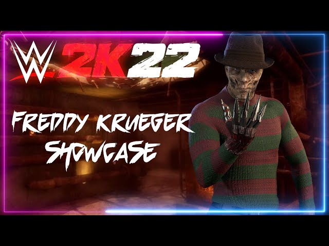 Freddy Krueger Showcase in WWE 2K22!