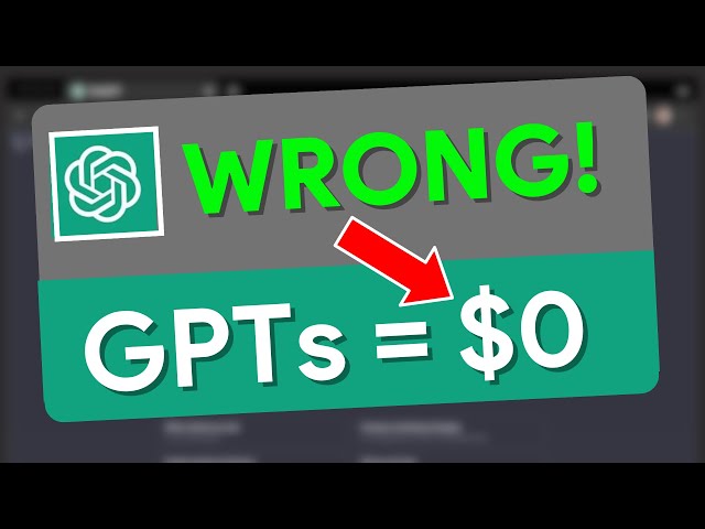 How to Monetise GPTs in ChatGPT TODAY! (5 Examples)
