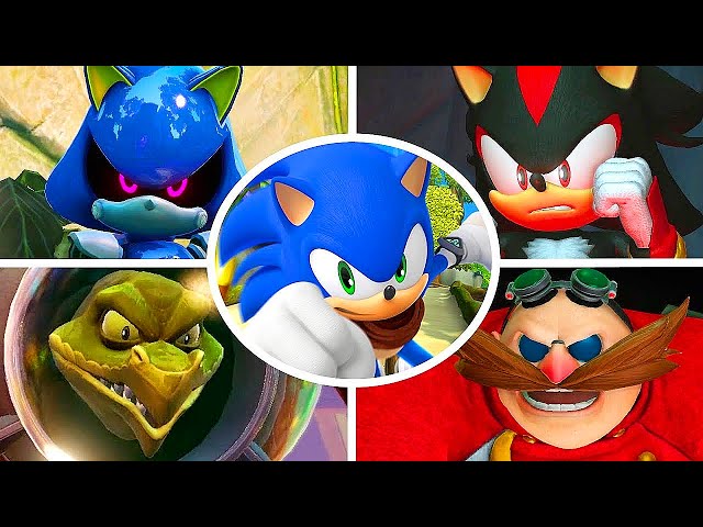 Sonic Boom: Rise of Lyric vs Sonic Lost World vs Sonic Unleashed - All Cutscenes - Sonic Movie