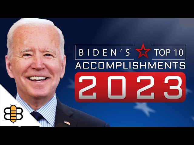 Biden’s Greatest Accomplishments From 2023