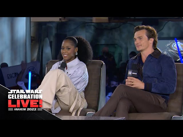 Moses Ingram & Rupert Friend Take the Stage at SWCA 2022 | Star Wars Celebration LIVE!