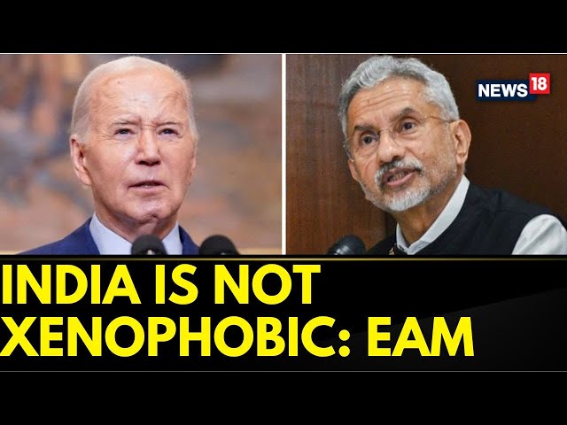 India Is Not Xenophobic: EAM S Jaishankar Dismisses Joe Biden's Comment | US News | News18