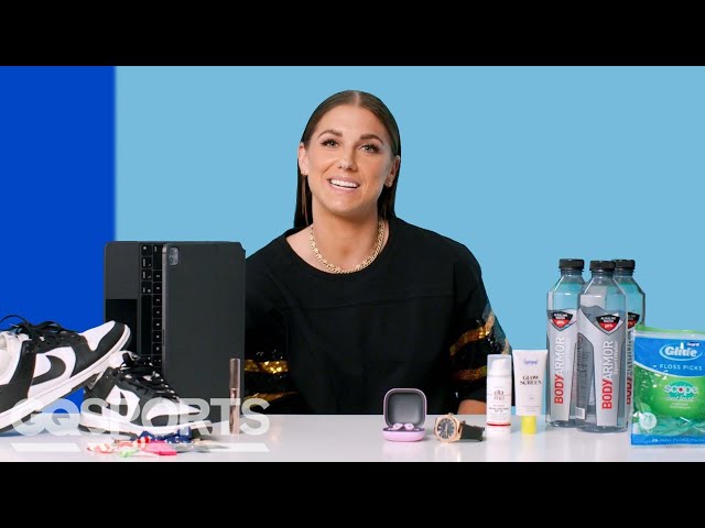 10 Things USWNT's Alex Morgan Can't Live Without | GQ Sports