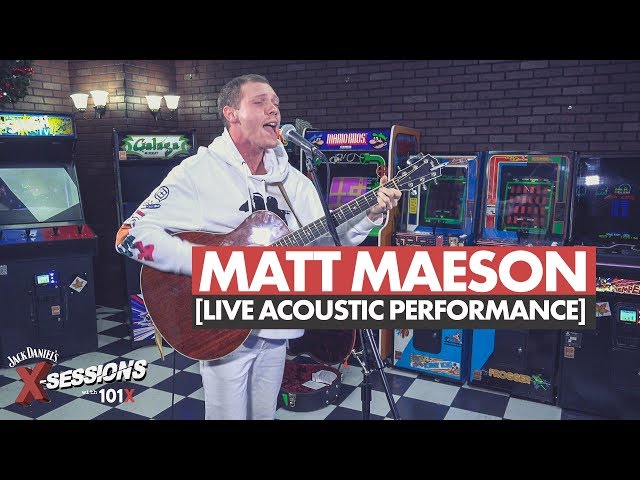 Matt Maeson "Hallucinogenics", "Legacy" & "Cringe" [LIVE Acoustic Performance] | 101X