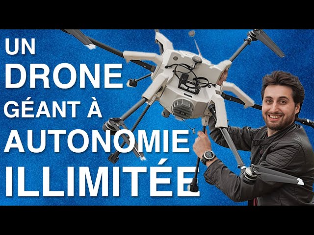 😲 Un DRONE qui peut VOLER NON-STOP ? Test du drone filaire Orion et des stations Elistair