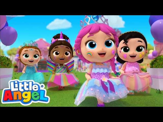 This is the Way Princess | Little Angel & Cocomelon Nursery Rhymes