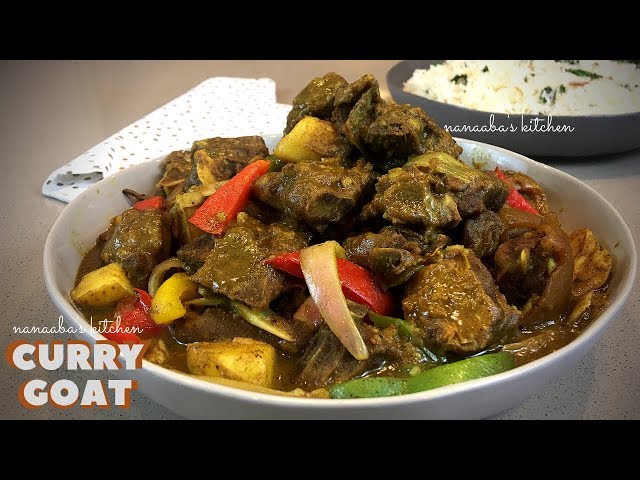 How to make the best Curry Goat Recipe I Naanabas kitchen Recipe