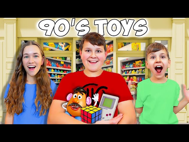 We bought our KIDS VIRAL 90's Toys!!