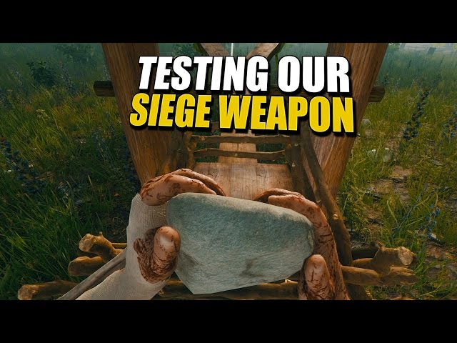 WE MADE A SIEGE WEAPON (The Forest Co-Op Survival) #2