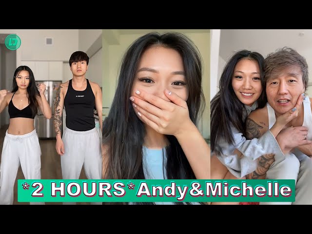 *2 HOURS* Andy & Michelle TikTok Compilation 2024 | New Andy & Michelle TikTok Videos