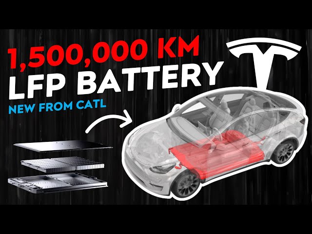 CATL's Ultra LONG LASTING LFP Battery | Future use in Tesla Model 3/Y?