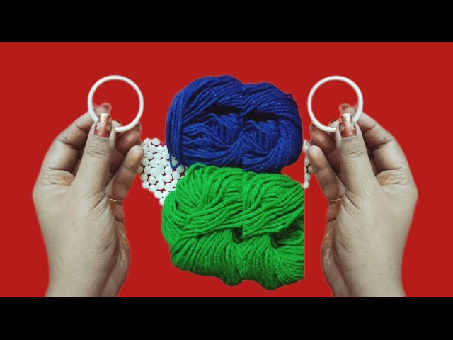 Diy Yarn Wall Hanging || Wall Decor Ideas-Woolen Craft Ideas-Best Out Of Waste Craft-Diy Wool Craft