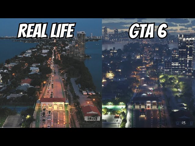 Visiting GTA 6 Trailer Locations In Real Life!