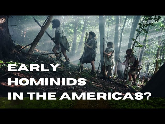 EARLY HOMINIDS In The Americas? #survival #archeology #stonetools #bushcraft
