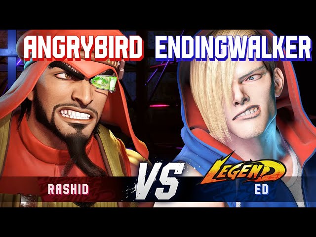 SF6 ▰ ANGRYBIRD (Rashid) vs ENDINGWALKER (Ed) ▰ High Level Gameplay