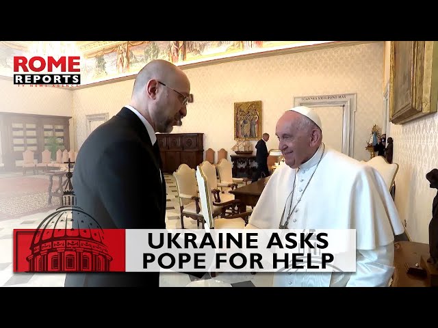 #Pope Francis meets with the Prime Minister of Ukraine: "Peace is a fragile flower"