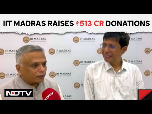 IIIT Madras News | NDTV Speaks To IIT Madras Team That Raised Record Rs 513 Crore Funding