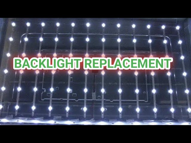 HOW TO CHANGE BACK LIGHT IN LED TV||Led Tv की बैक  लाइट केसे बदलें, GK INSTITUTE™