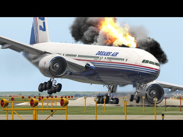 Pilot Lost Control And Made A Big Mistake With This Landing | X-PLANE 11