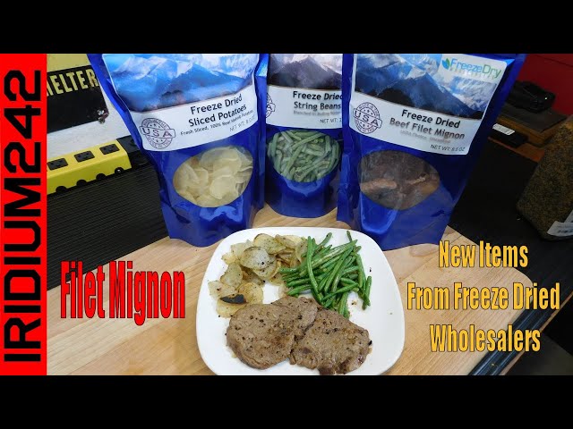 Filet Mignon:  New Items From Freeze Dried Wholesalers