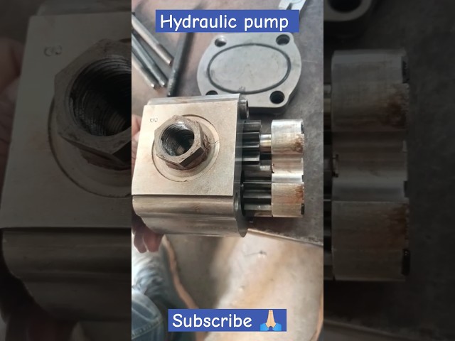 hydraulic pump maintenance work #shorts #viral #technology #work #maintenance #hydraulic #pump