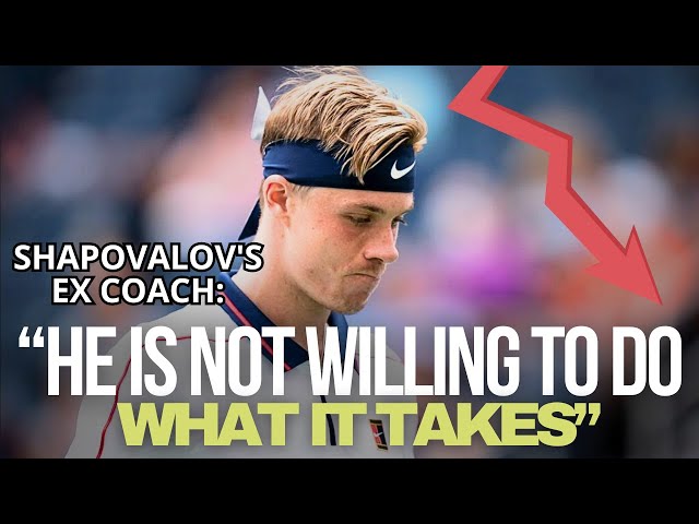 Shapovalov’s Former Coach Shocked Everyone With his Confession About Denis’ Downfall