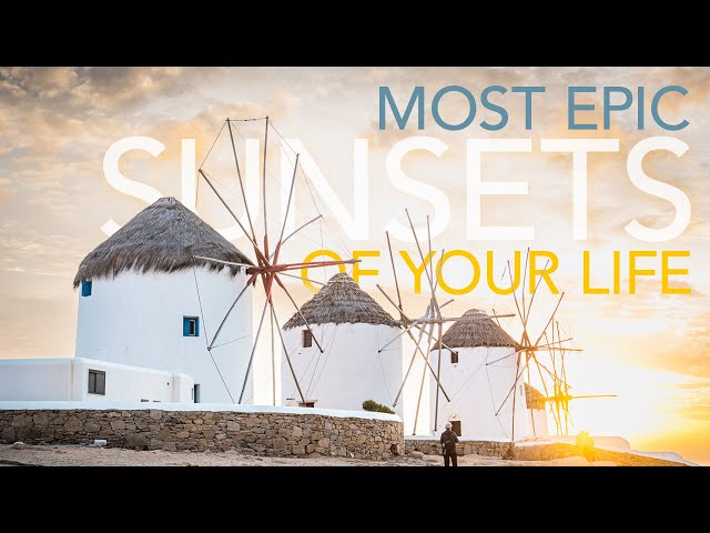 Best Sunsets in Greece: Cyclades Islands