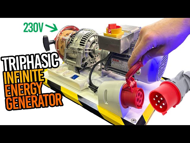 Amazing 10Kw infinite energy generator! - Single and Three Phase 230V