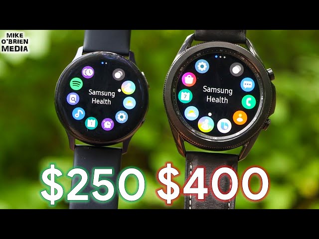 GALAXY WATCH 3 vs WATCH ACTIVE 2 by Samsung (Worth The Extra $150?)