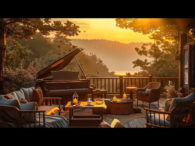 Relaxing Jazz Music ☕ Smooth Piano Jazz Music in Coffee Shop Ambience for Relax, Study, Work