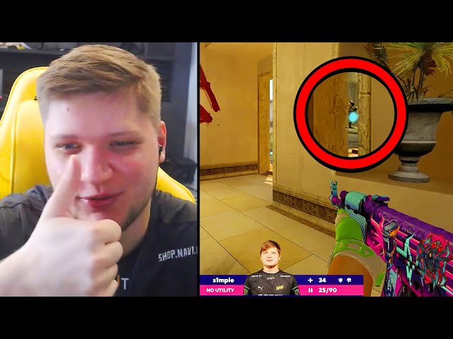 THAT'S WHY S1MPLE USES DOT CROSSHAIR!! KENNYS CAN STILL IMPRESS WITH HIS AWP FLICKS!! Twitch CSGO