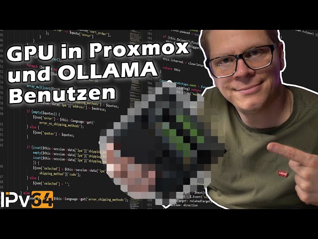 GPU in Proxmox durchreichen und OLLAMA2 nutzen.. #proxmox #ollama #nvidia