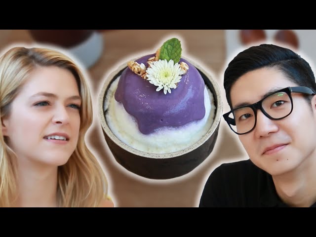 We Tried Korean Purple Desserts
