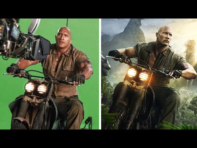 Amazing Before & After VFX Breakdown - Jumanji: The Next Level