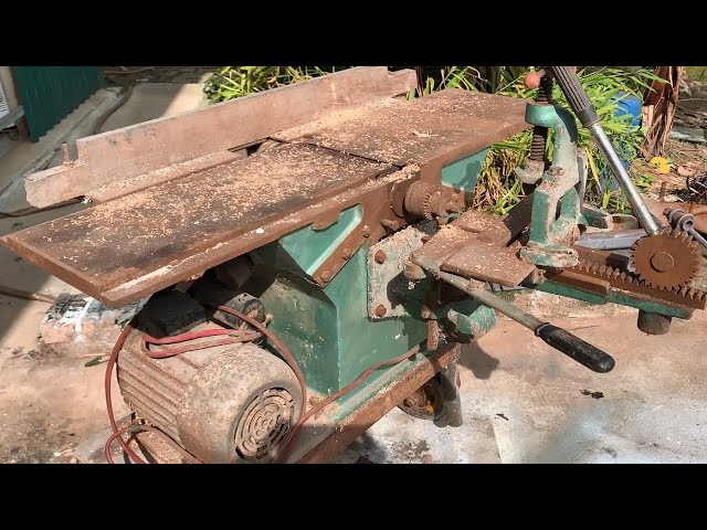 Restoration A Rusty Antique 3 in 1 Table Saw // How To Restore And Reuse An Antique Wood Saw