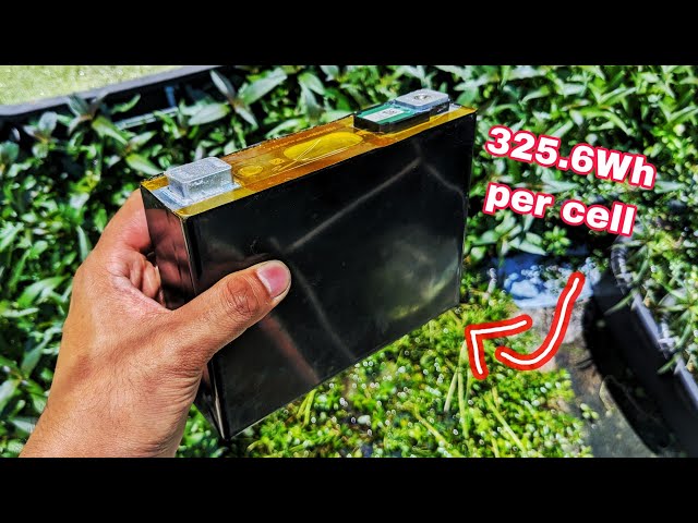 huge lithium ion cells battery build