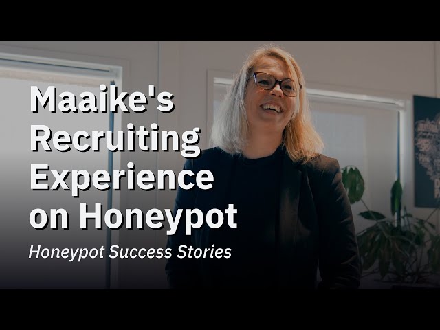 Maaike's Recruiting Experience on Honeypot
