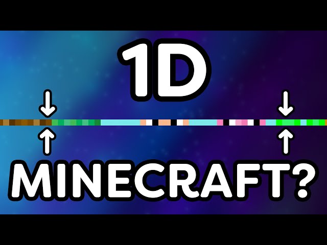 I Made Minecraft, but it's 1D
