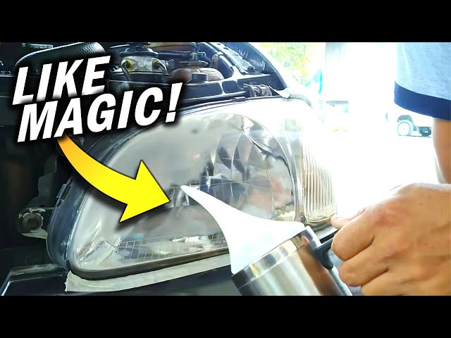 Permanently Restore Faded Car Headlights | Clear Foggy Headlights for Good
