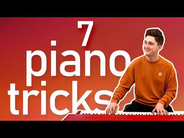 7 tricks that will make you sound good at piano