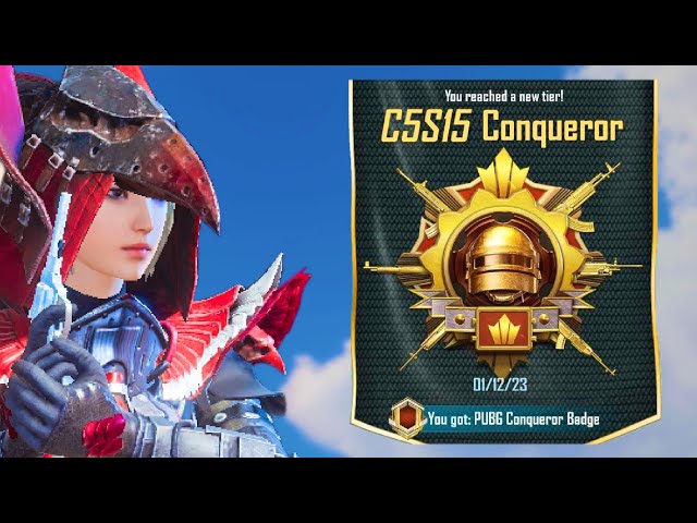 I REACHED CONQUEROR ONLY USING PISTOLS!! | PUBG Mobile
