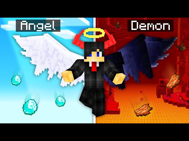 Minecraft but From DEMON to ANGEL!