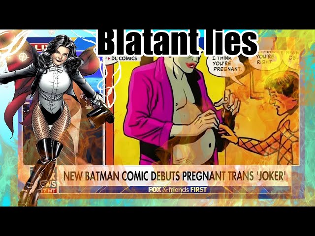 Fox news snowflakes offended by pregnant Joker