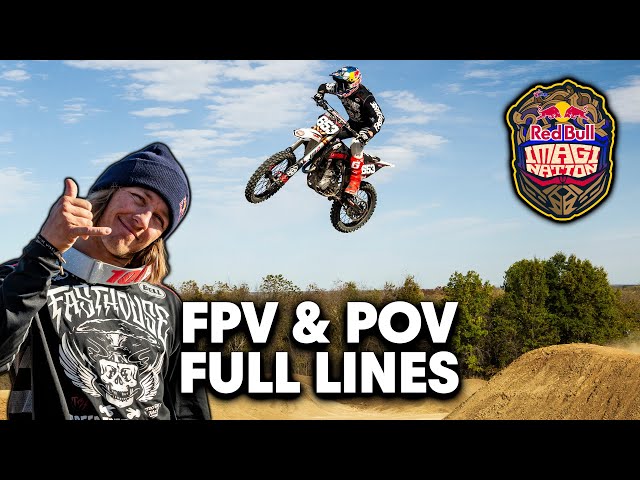 Full Freeride Competition Lines - Raw POV and FPV Drone | Red Bull Imagination