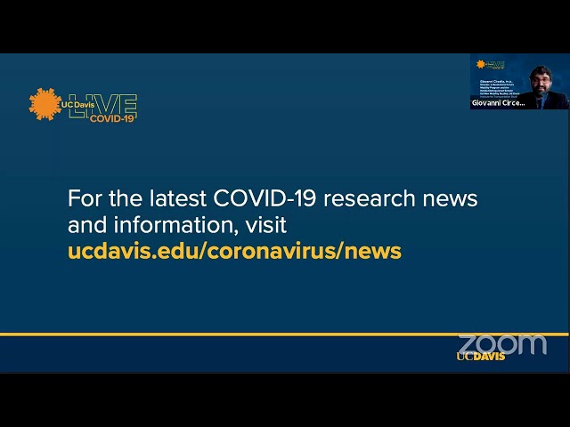 UC Davis LIVE:  COVID-19 Edition - Transportation, mobility and society.